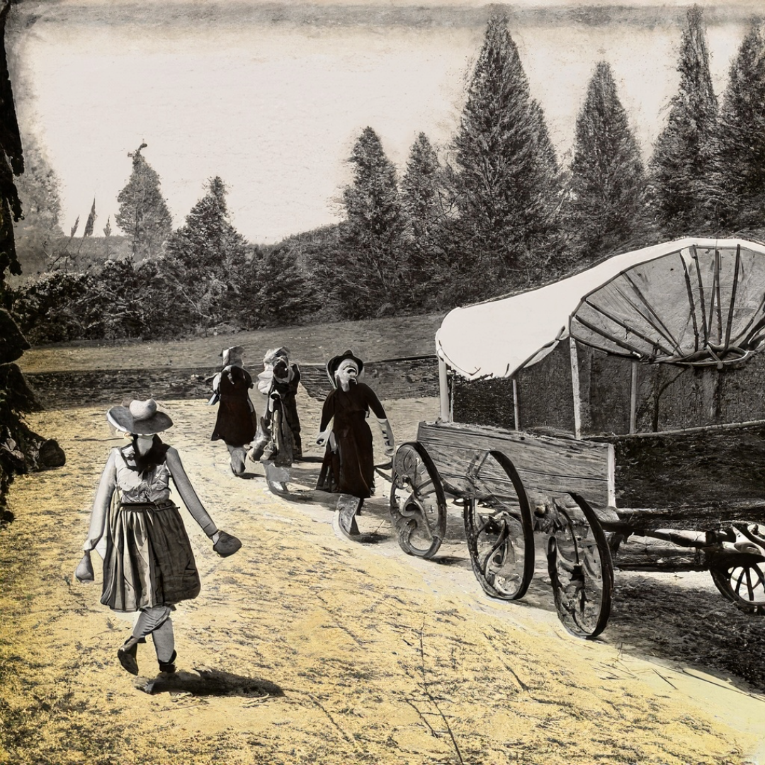 "Journey of Resilience: Women on the Oregon Trail"