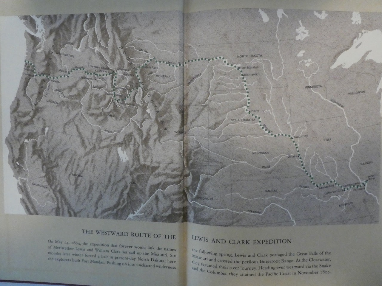 IN THE FOOTSTEPS OF LEWIS AND CLARK 1970