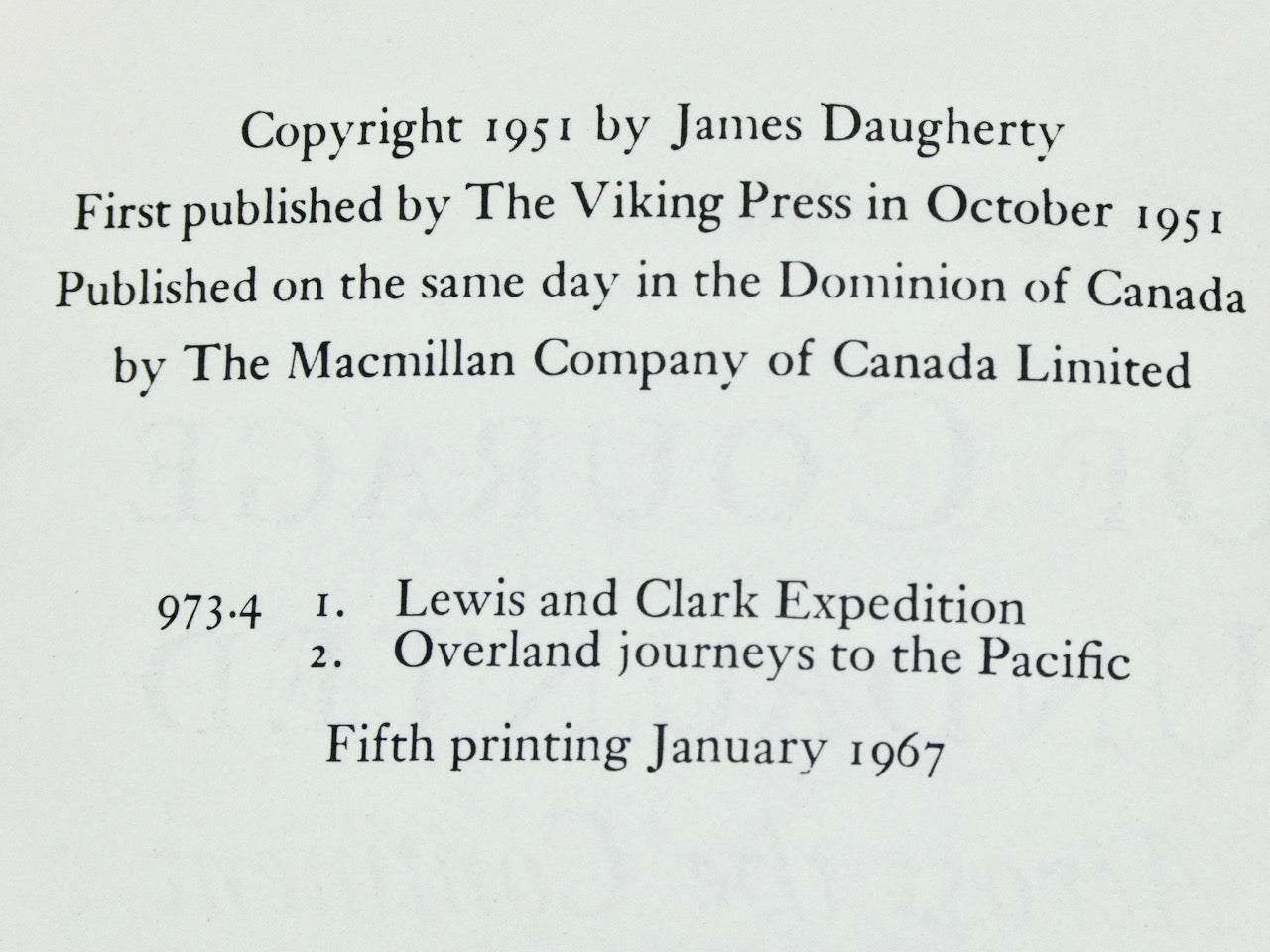 UNDAUNTED COURAGE: MERIWETHER LEWIS, THOMAS JEFFERSON AND THE OPENING ...