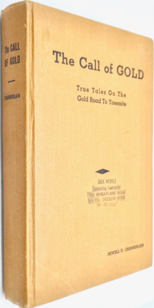 THE CALL OF GOLD: TRUE TALES ON THE ROAD TO YOSEMITE 1936