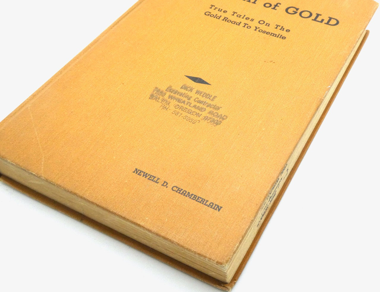 THE CALL OF GOLD: TRUE TALES ON THE ROAD TO YOSEMITE 1936