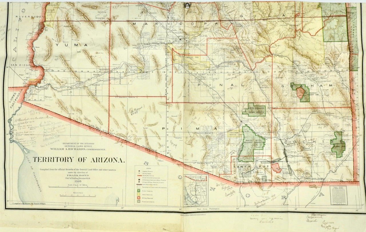 TERRITORY OF ARIZONA 1903