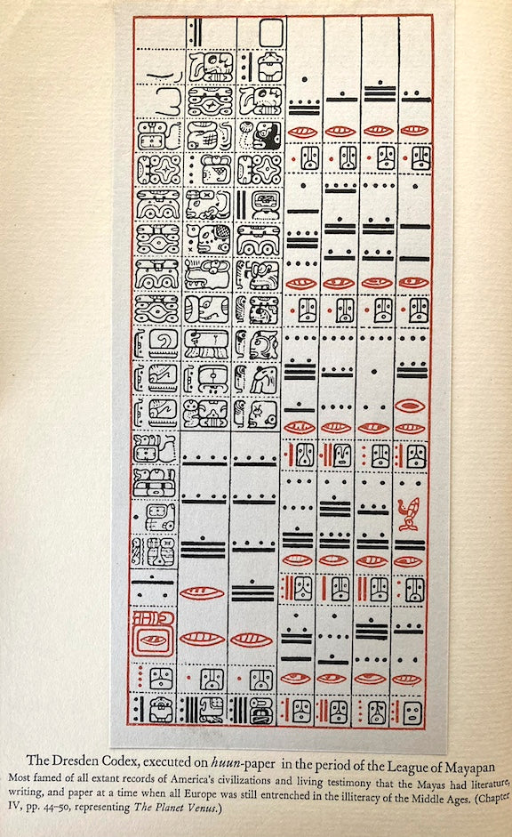 THE AZTEC AND MAYA PAPERMAKERS 1944 VON HAGEN