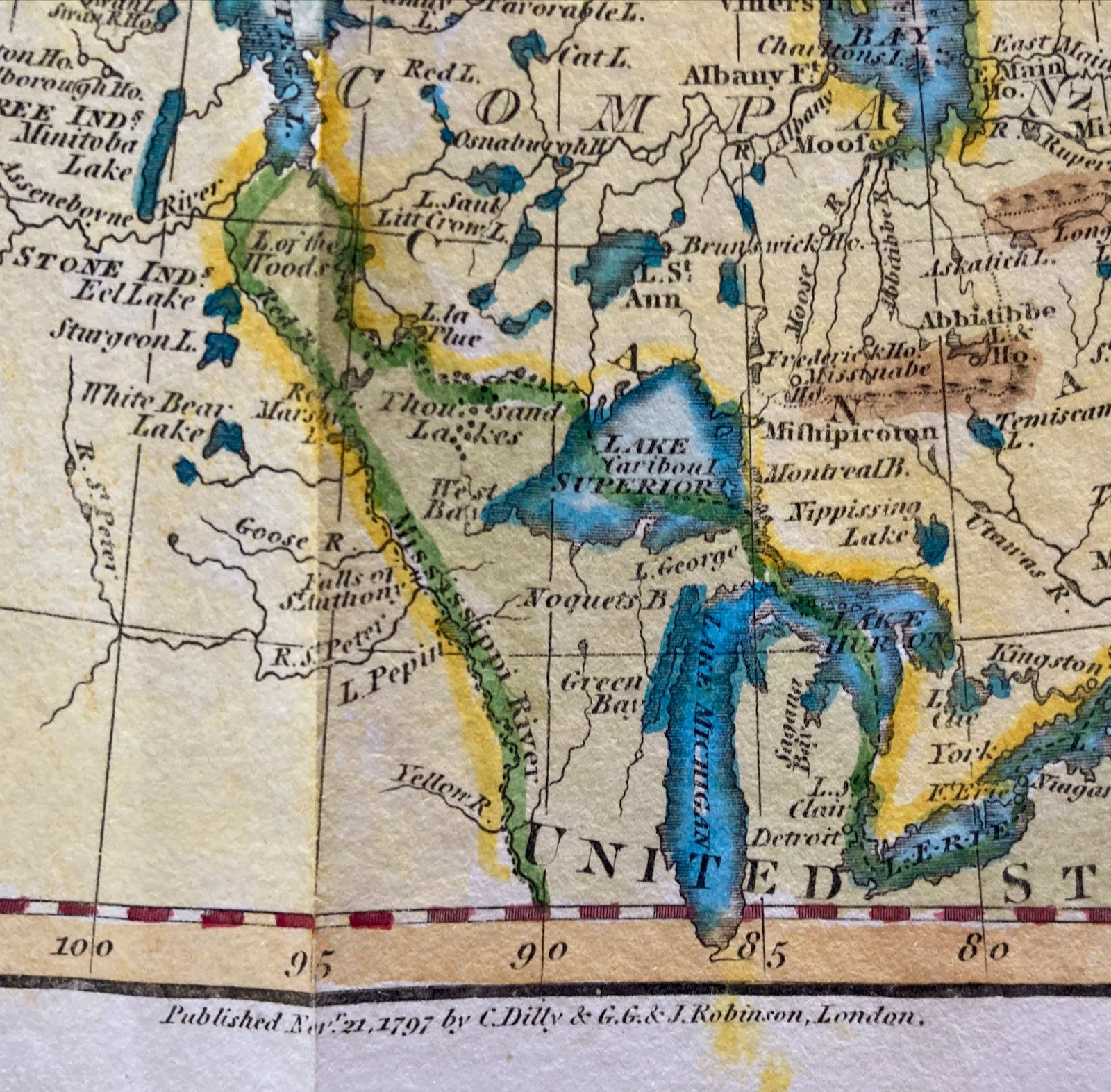 British Colonies in North America from the best Authorities 1797
