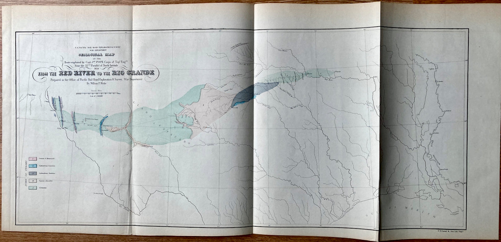 FROM THE RED RIVER TO THE RIO GRANDE 1854