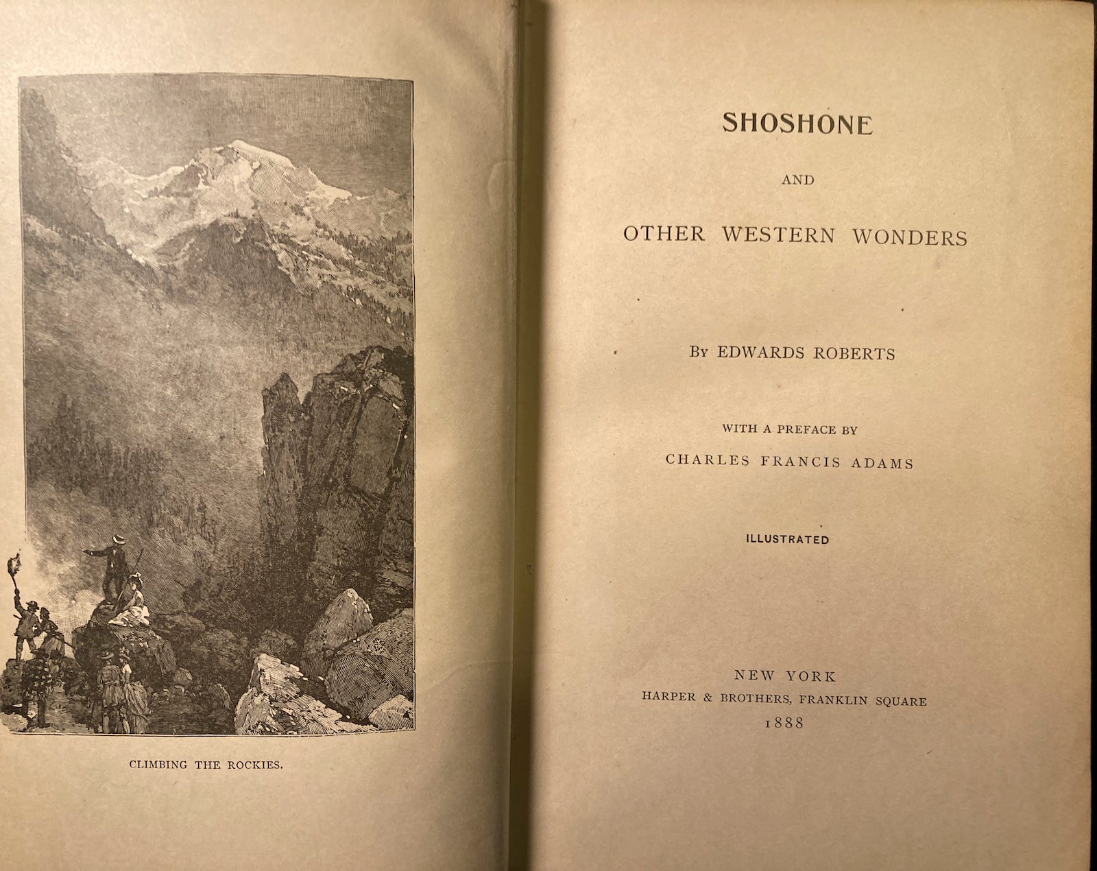 Shoshone and Other Western Wonders 1st Edition