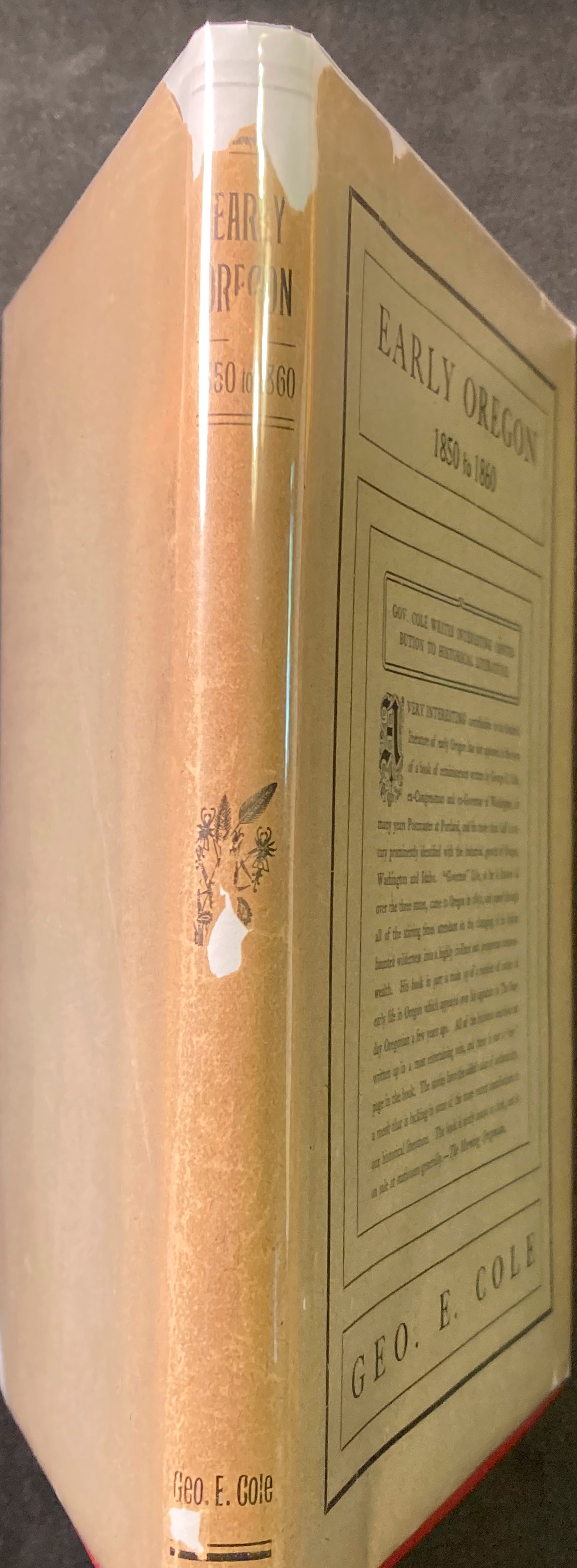 Early Oregon. Jottings of Personal Recollections of a Pioneer of 1850.