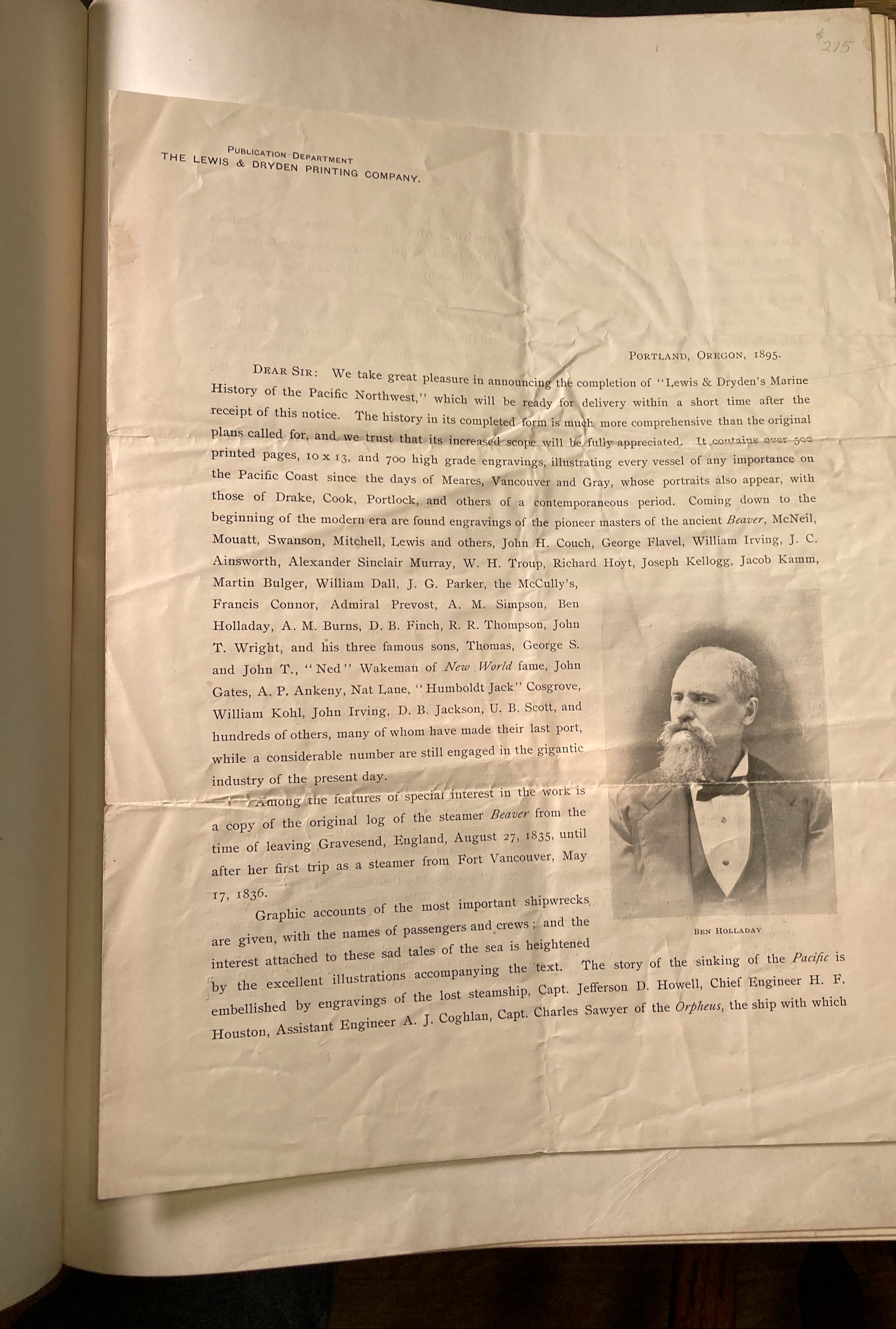 Lewis & Dryden's Marine History of the Pacific Northwest
