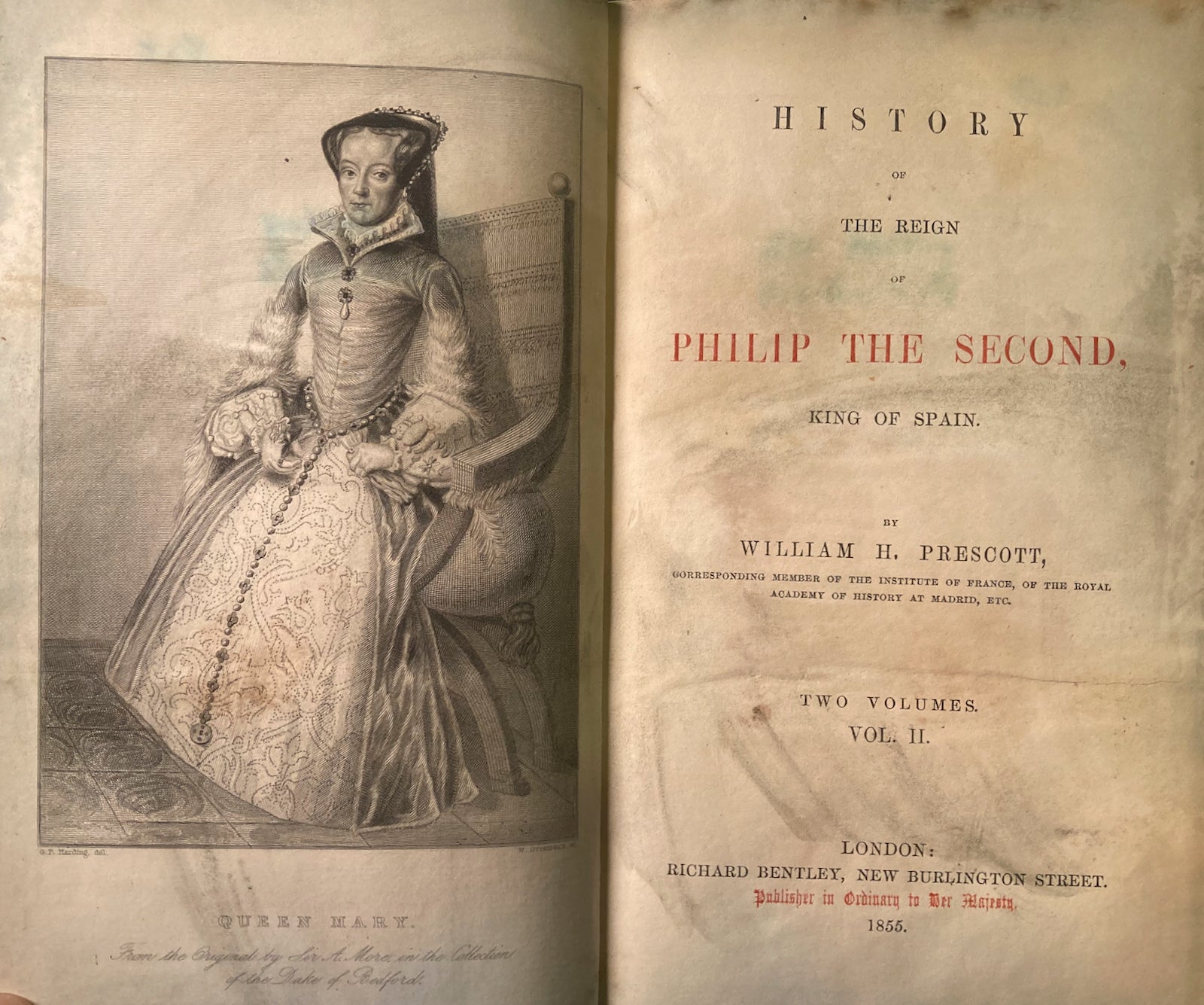 History of the Reign of Philip the Second, King of Spain 1st Edition