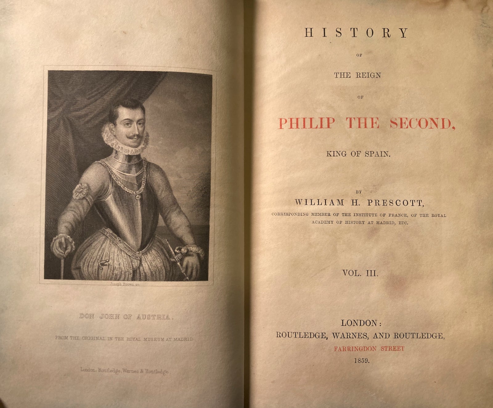 History of the Reign of Philip the Second, King of Spain 1st Edition
