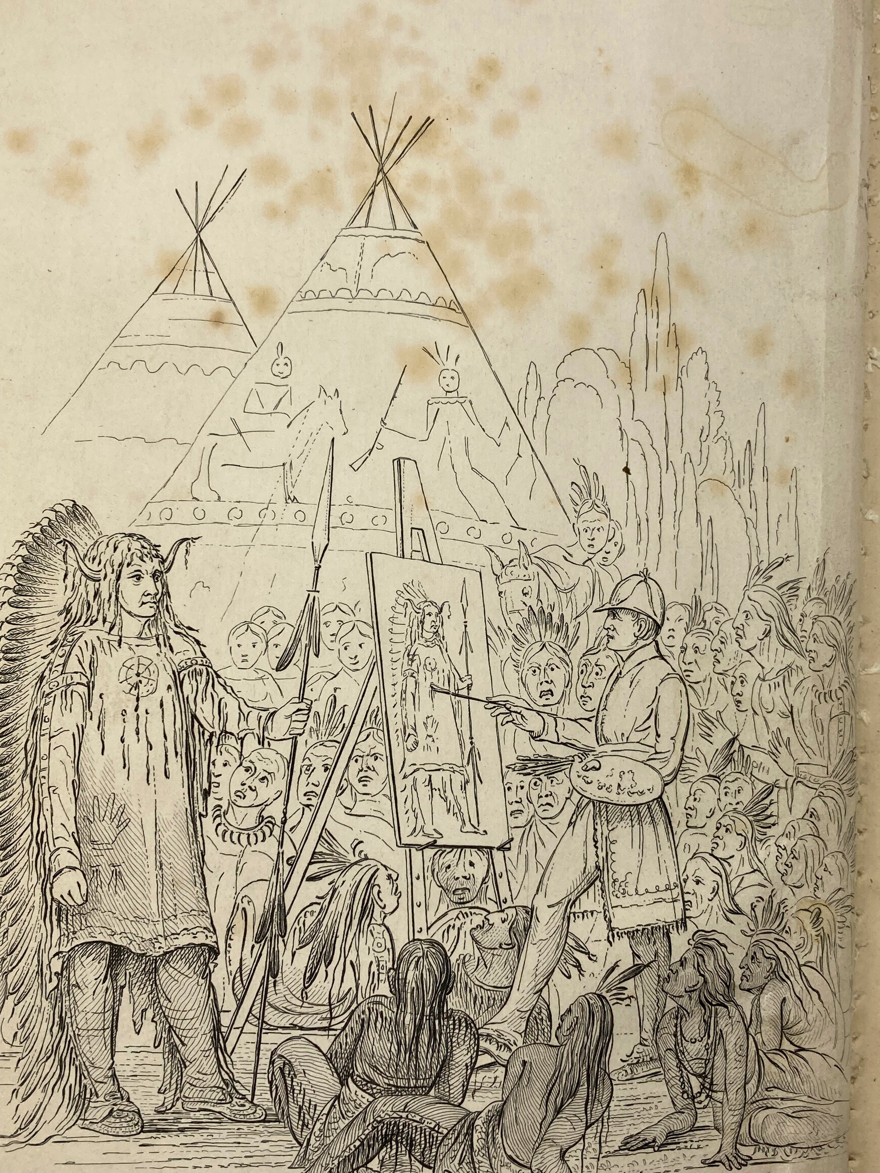 North American Indians George Catlin Being Letters and Notes...