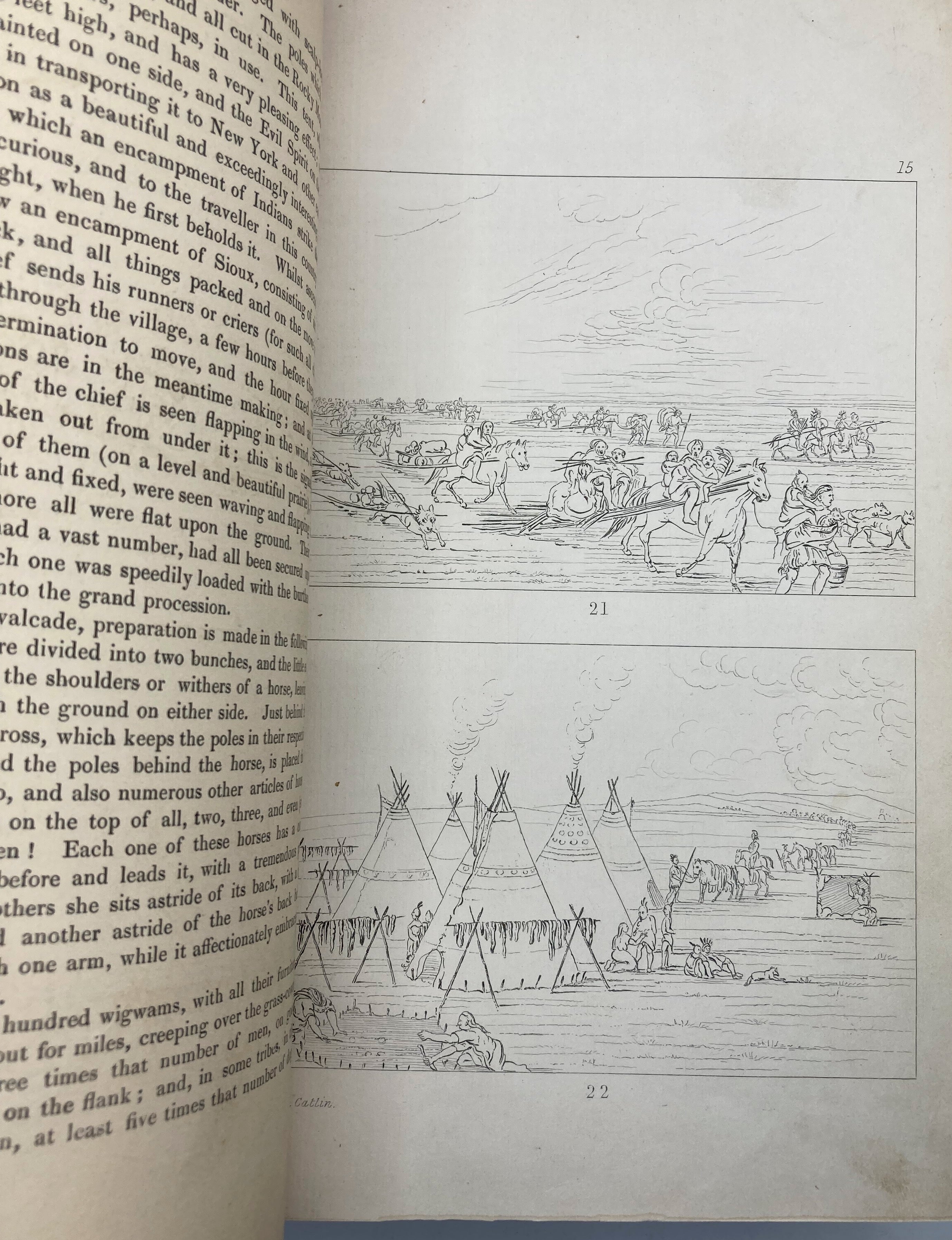 North American Indians George Catlin Being Letters and Notes...
