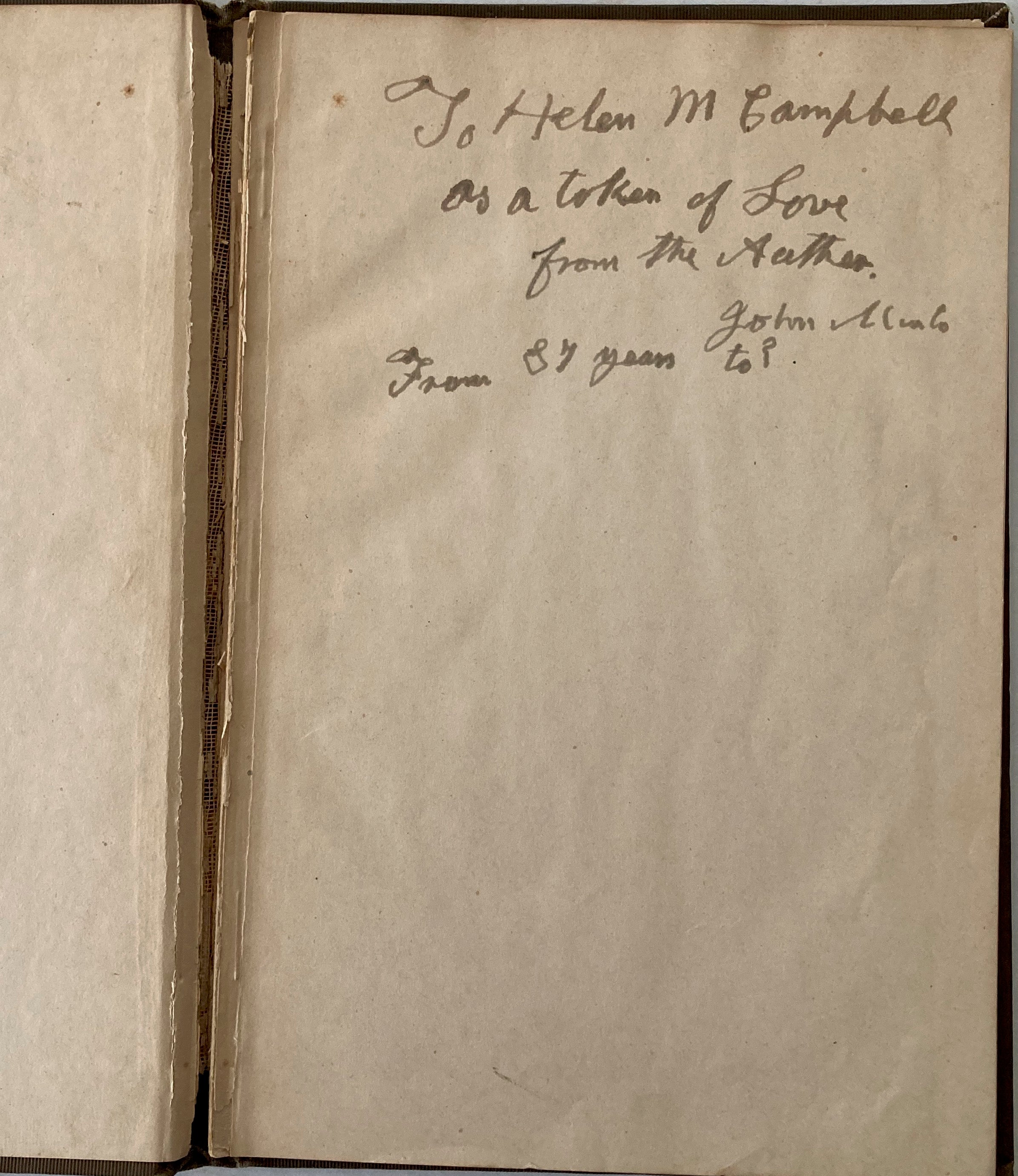 Rhymes on Life In Oregon John Minto Signed 1909