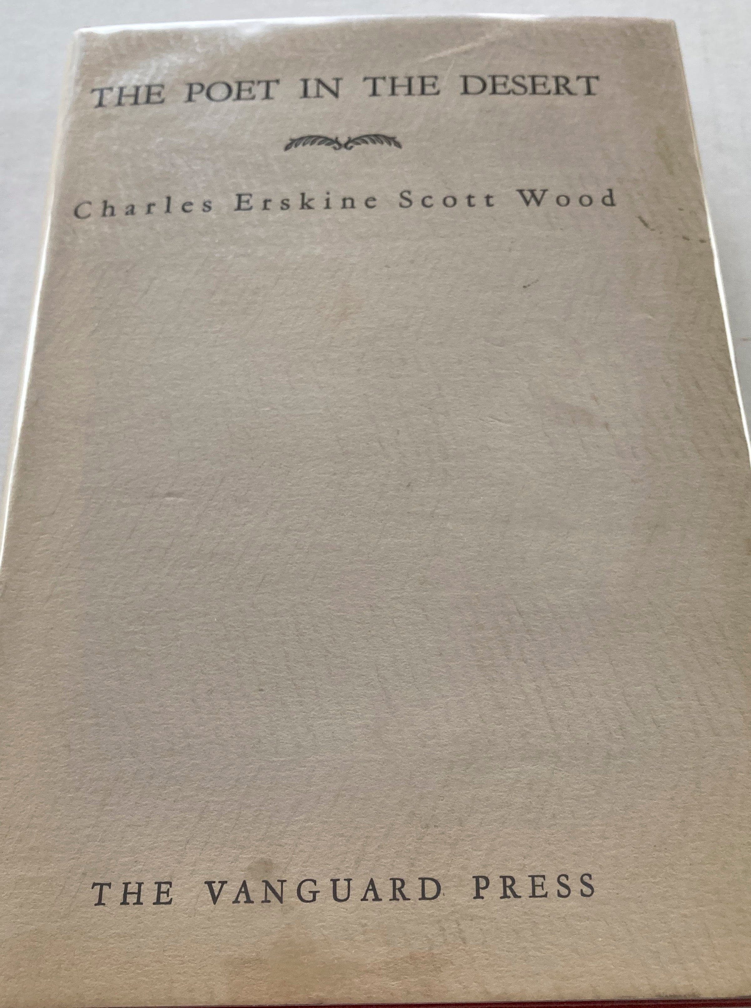 The Poet in the Desert 1929 C. E. S. Wood