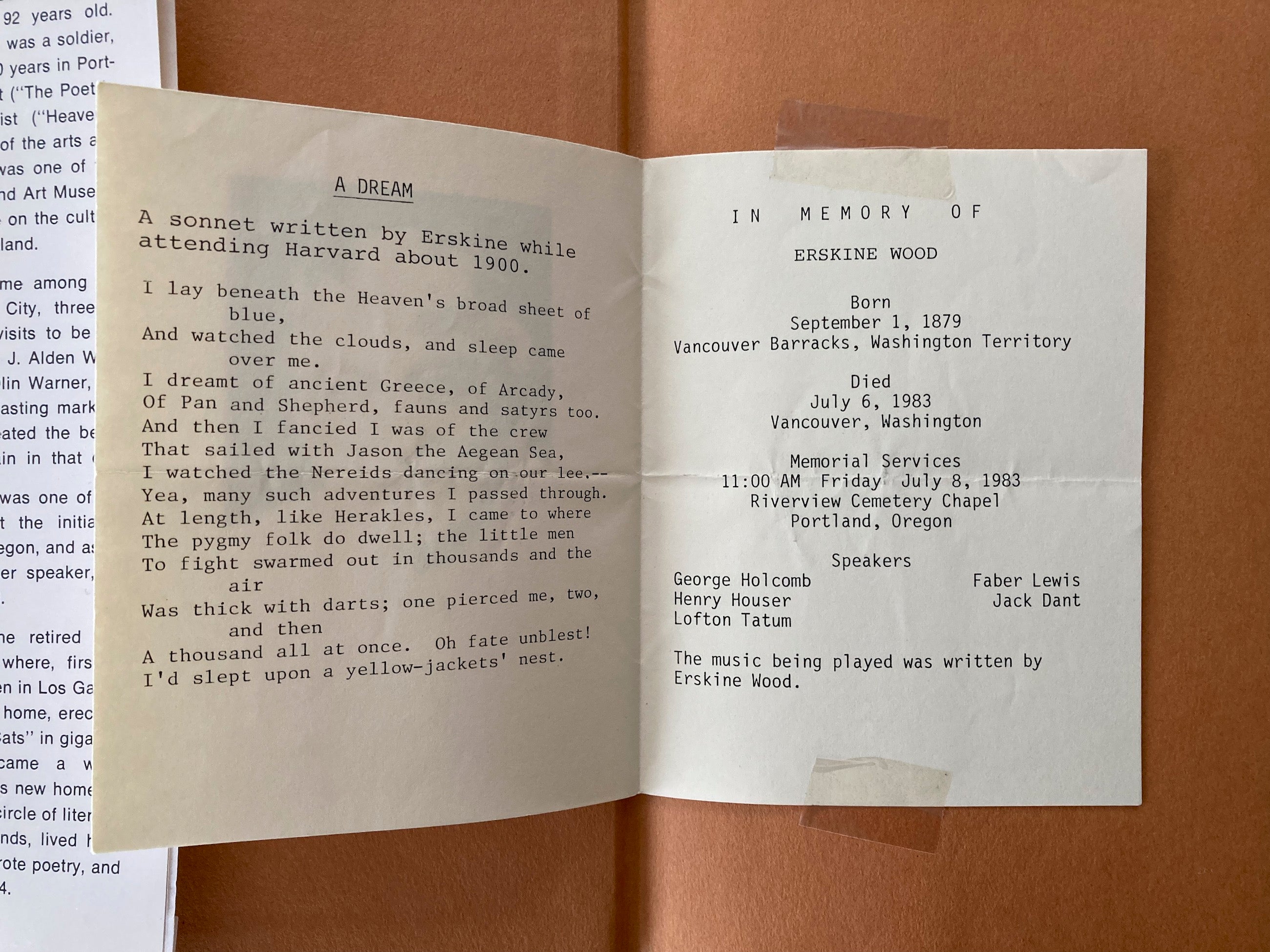 Life of Charles Erskine Scott Wood Signed Limited Edition VG