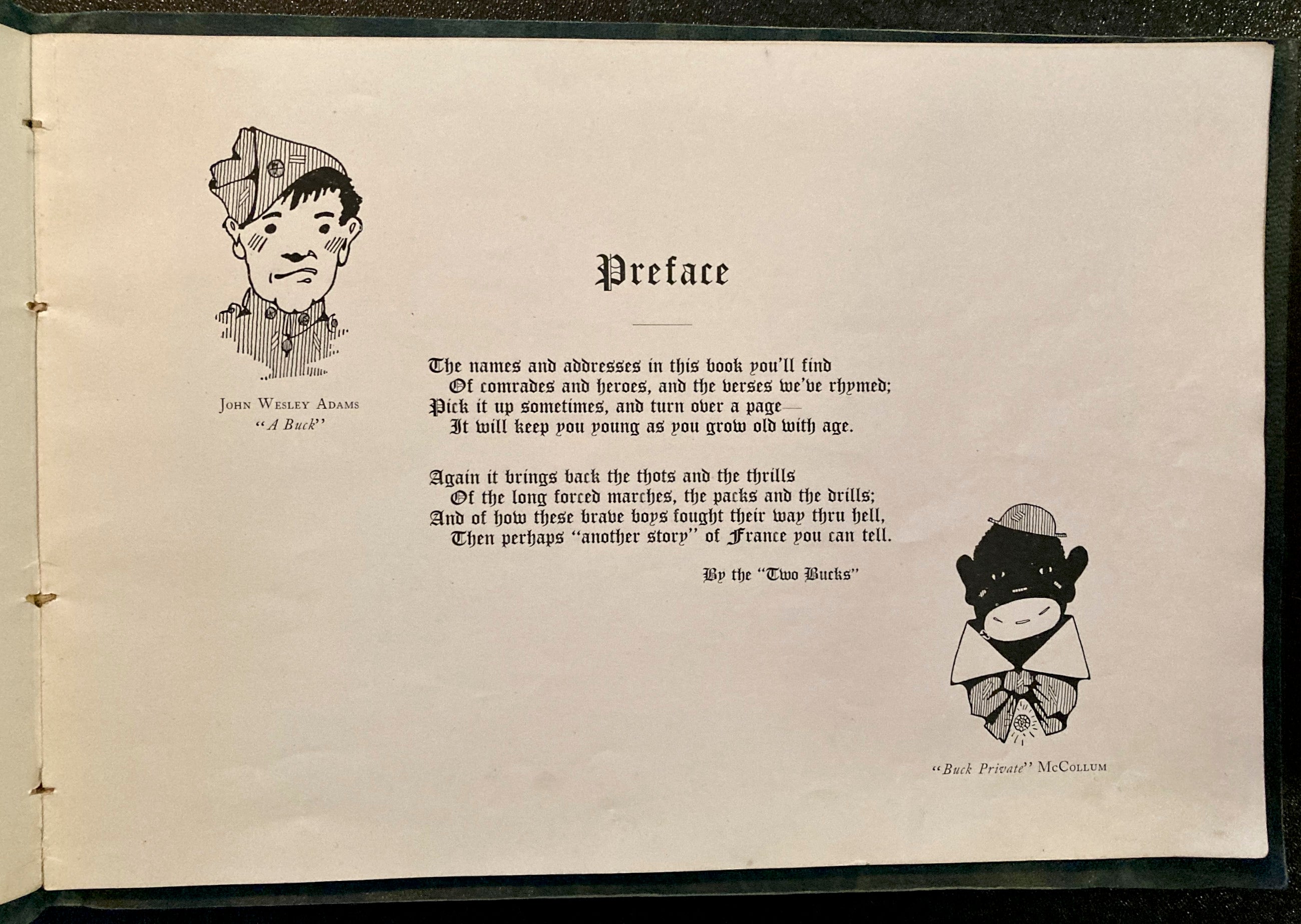 Our Company WW1 Booklet The Lost Battalion 1917-1919