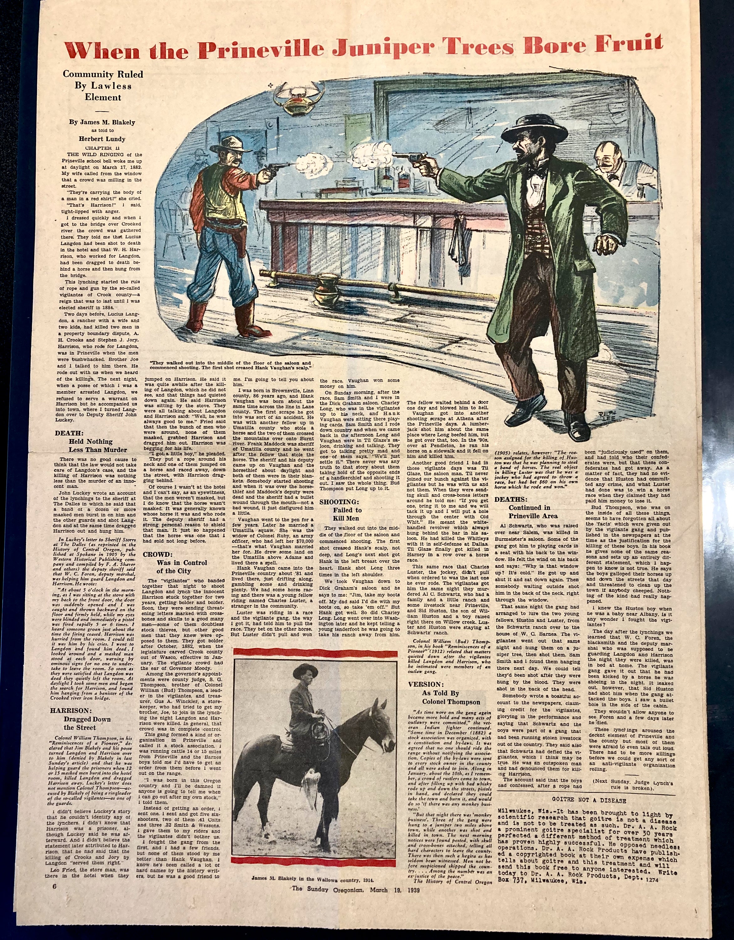 When The Juniper Trees Bore Fruit The Oregonian