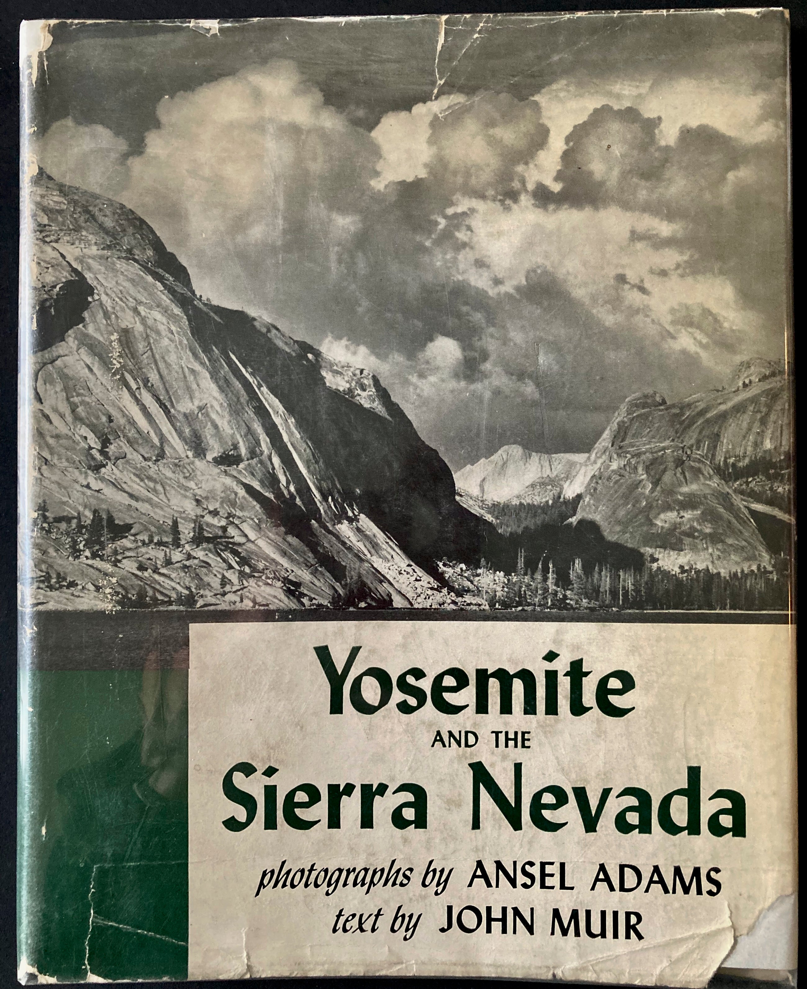 YOSEMITE AND THE SIERRA NEVADA ANSEL ADAMS, JOHN MUIR 1948