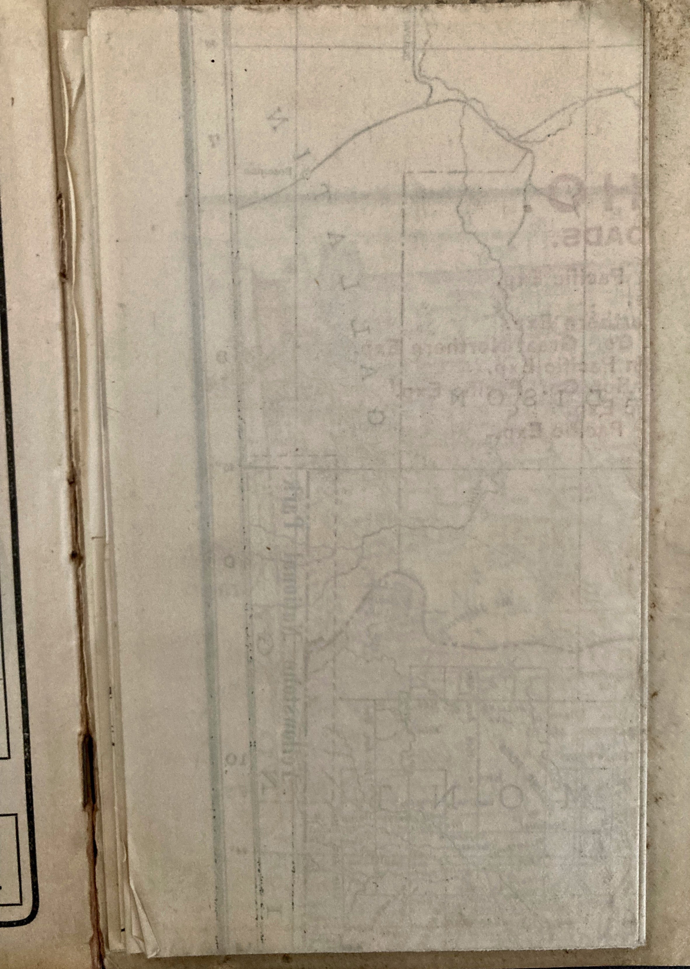 Idaho / Rand McNally and Co.'s Indexed County and Township Pocket Map 1896