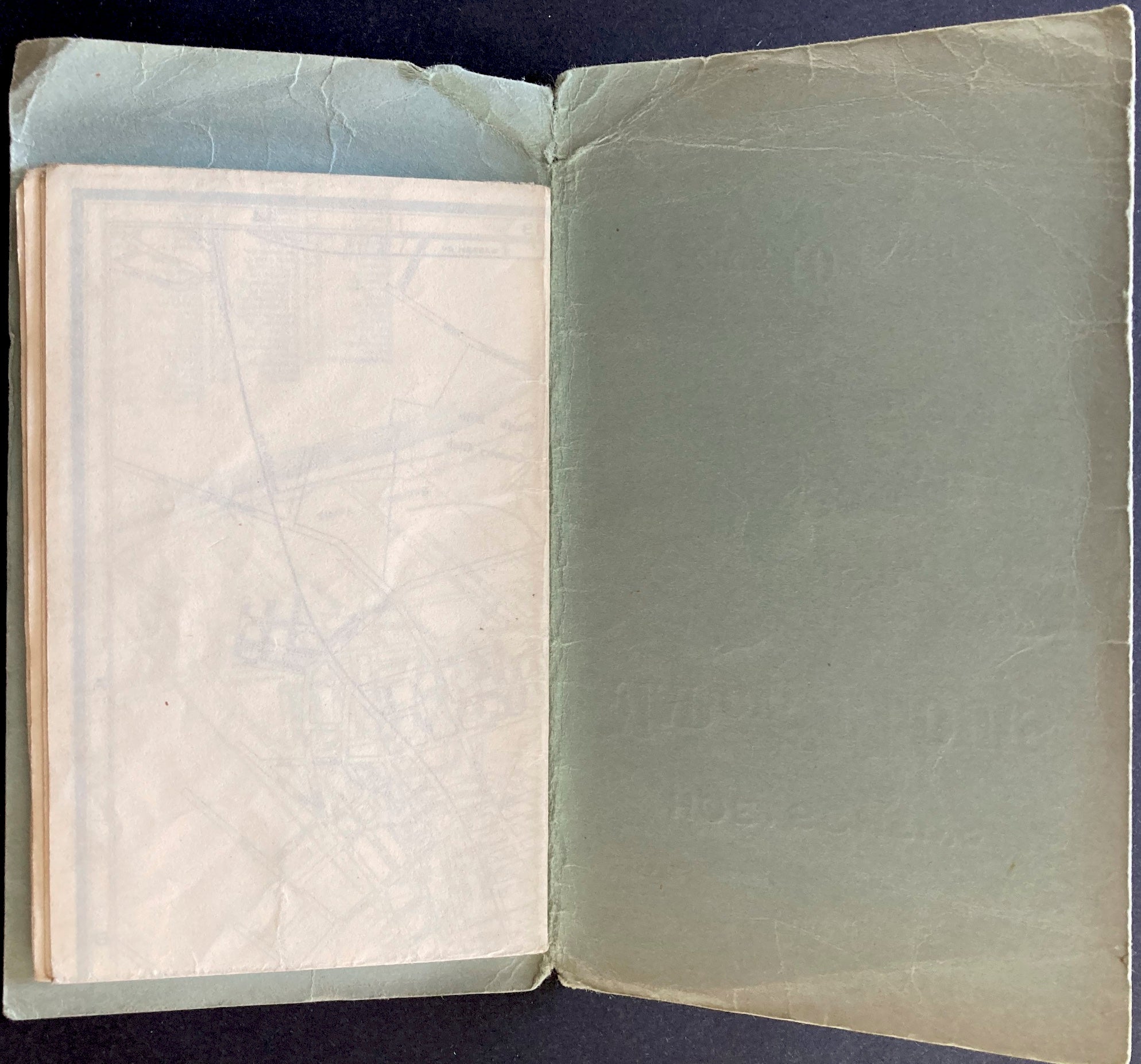 Early 1900 HOELSCHER's St Louis Tourist Map
