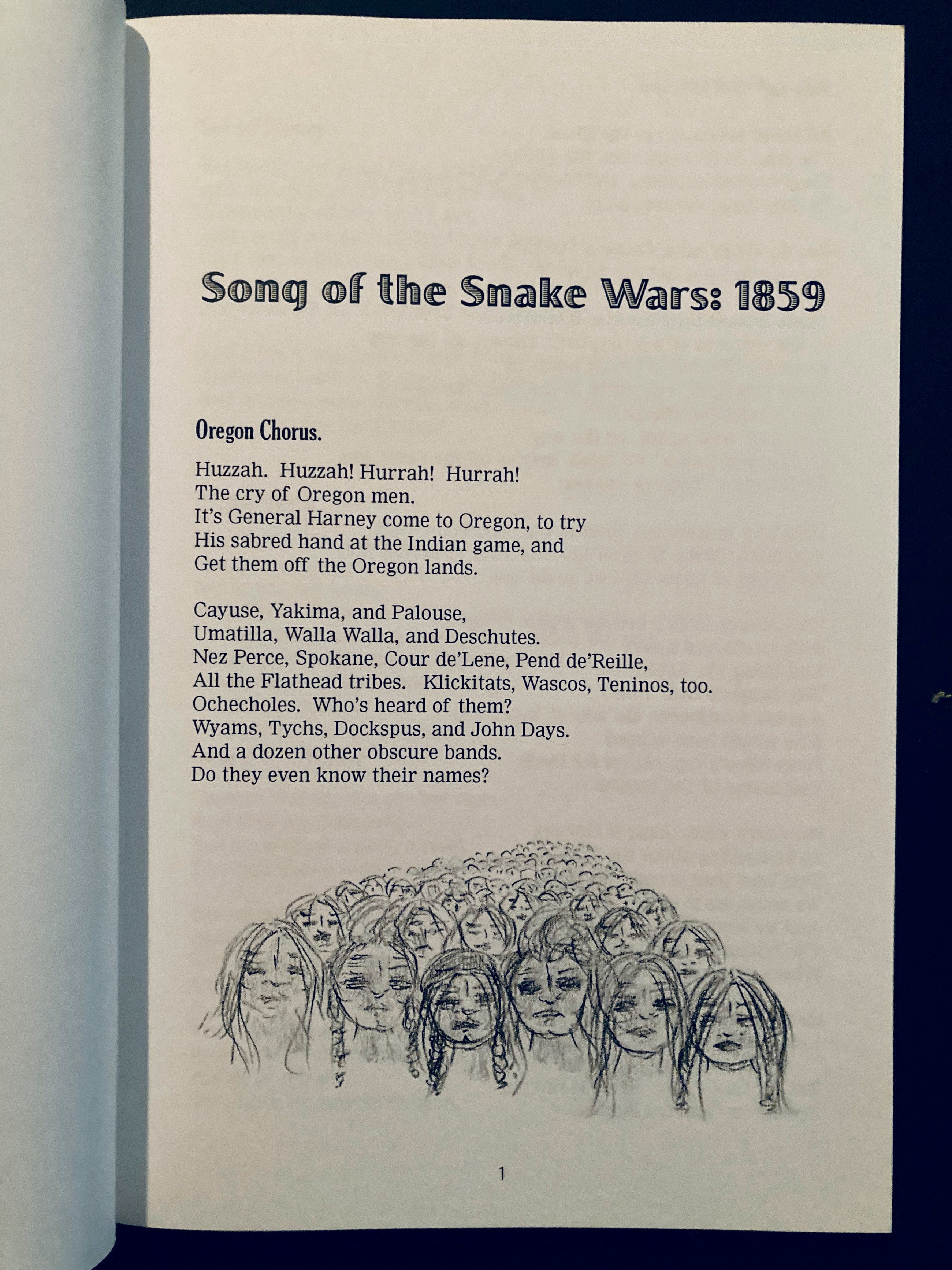 SONG OF THE SNAKE WARS 1859 WAYNE KEE 2007