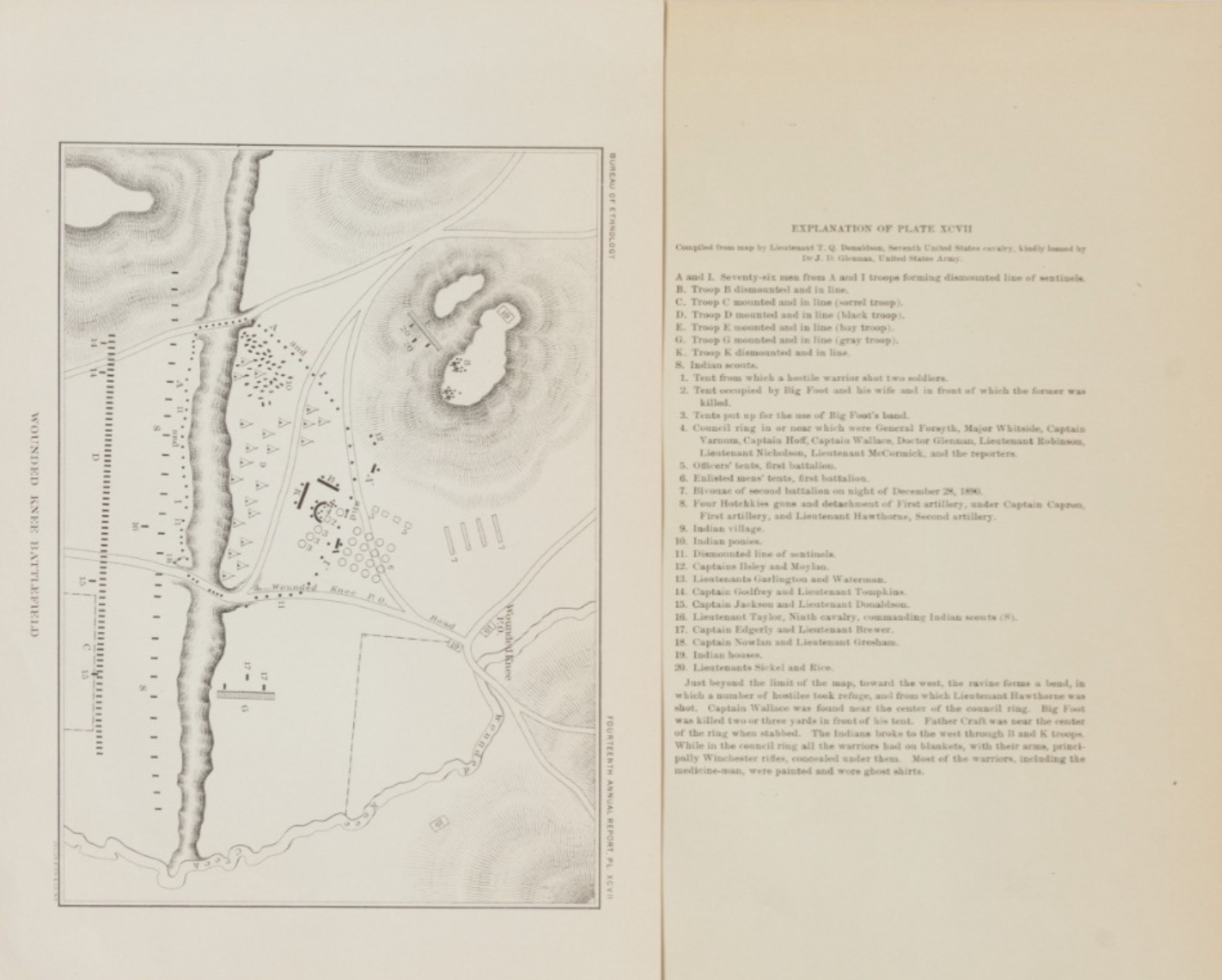 Plan of Col. Steptoe's, Battlefield on the Ingossomen Creek (1859)