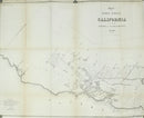 Photo of MAP OF PUBLIC SURVEYS IN CALIFORNIA 1854