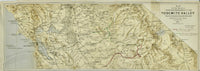 Photo of Map of the Routes from San Francisco to the Yosemite Valley 1872