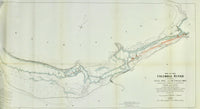 MAP OF THE COLUMBIA RIVER BETWEEN CELILO, OREG. AND THE DALLES OREGON SHOWING THE LOCATION OF THE PROPOSED CANAL AND LOCKS 3 MAPS