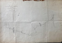 Photo of Manuscript map ofHumboldt Basin