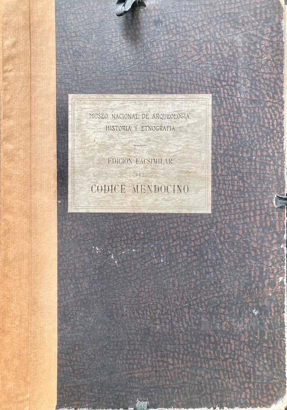 Mendoza Collection or Mendocino Codex. Mexico: National Museum of Archeology, History and Ethnography, 1925.