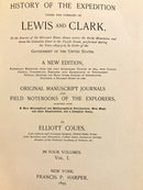 THE HISTORY OF THE LEWIS AND CLARK EXPEDITION Limited Edition