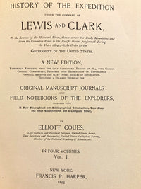 THE HISTORY OF THE LEWIS AND CLARK EXPEDITION Limited Edition