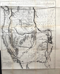 Photo of Map Of Oregon And Upper California From the Surveys of John Charles Fremont 1848 Map