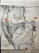 Map Of Oregon And Upper California From the Surveys of John Charles Fremont 1848