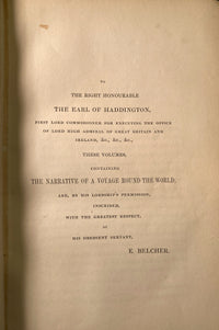 Belcher's Voyages 1836-1842 Narrative of a Voyage Round the World...