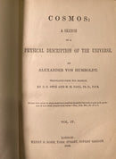 Cosmos A Sketch of a Physical Description of the Universe Alexander Von Humboldt