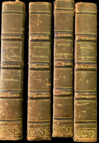 A photo of a set of Columbus books