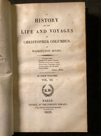 A History of the Life and Voyages of Christopher Columbus