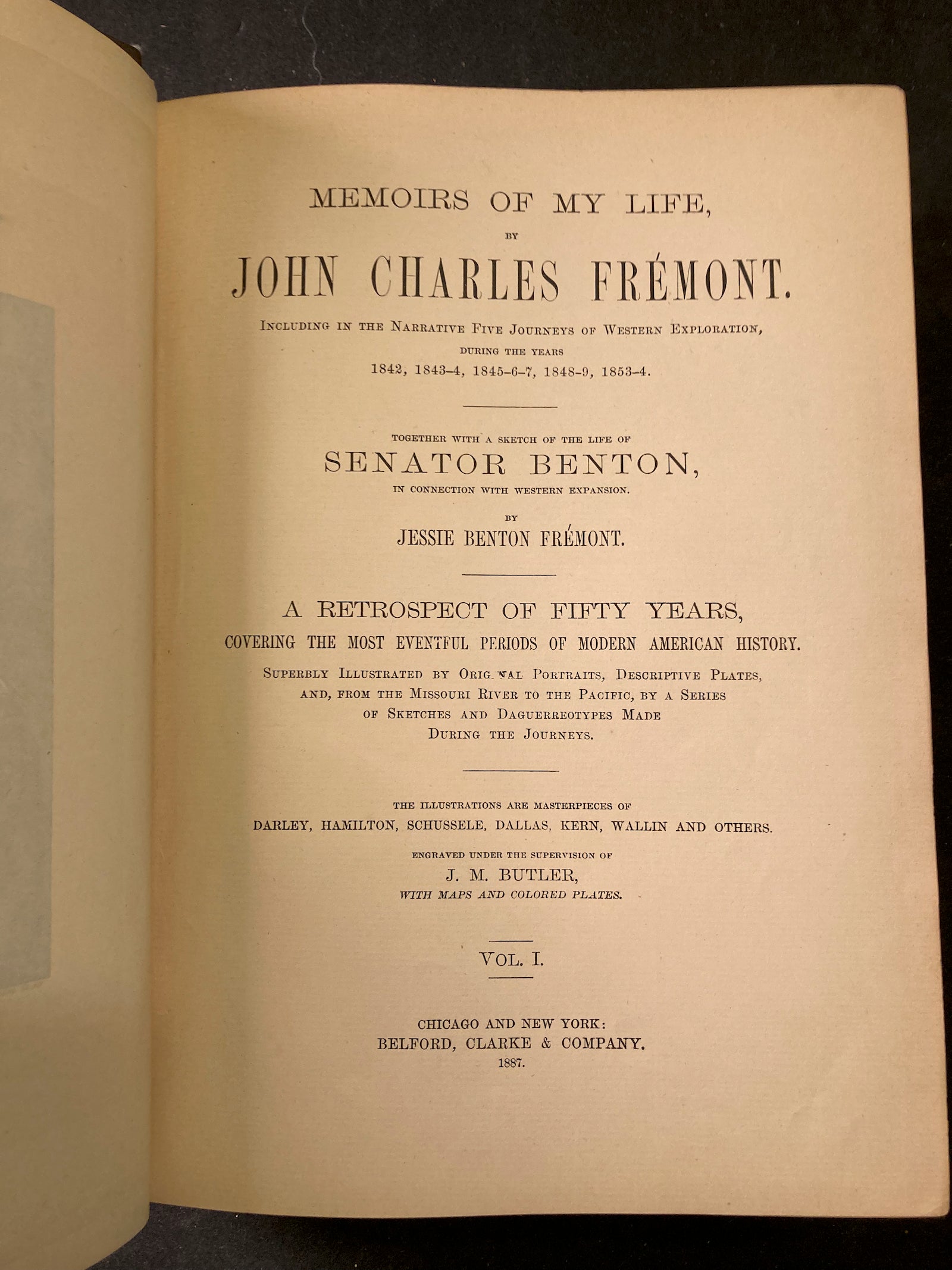 Memoirs of My Life by John Charles Fremont