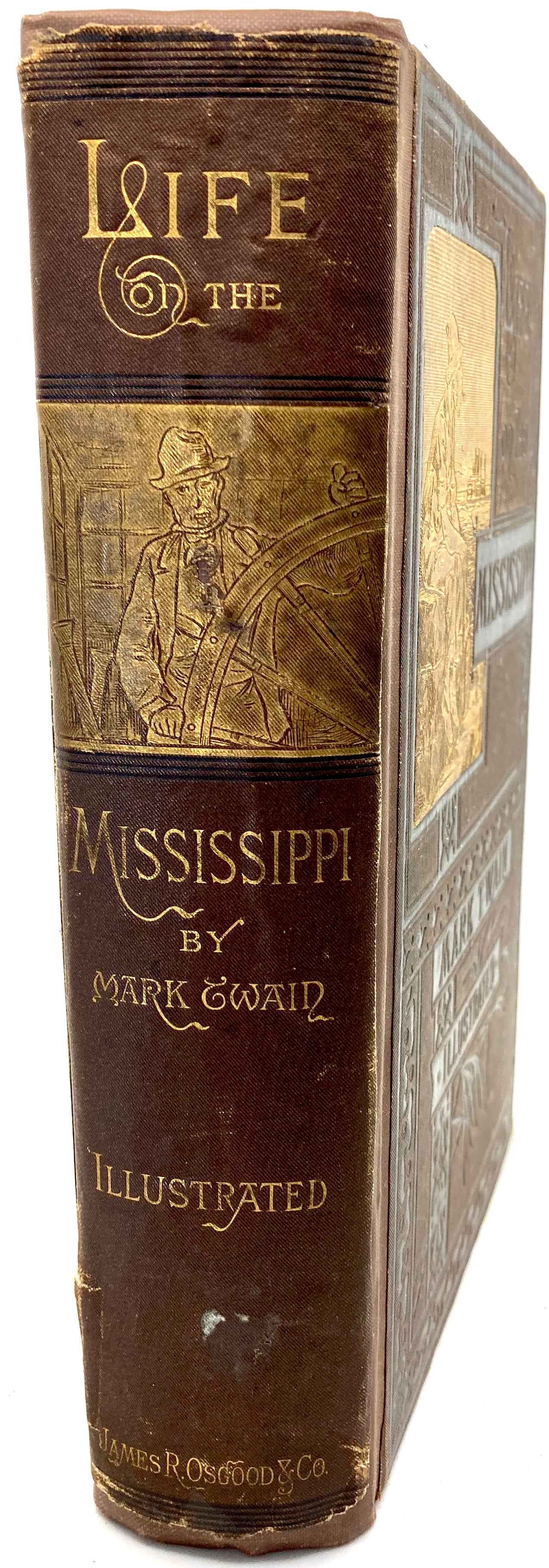 Life on the Mississippi  Mark Twain 1883 1ST EDITION